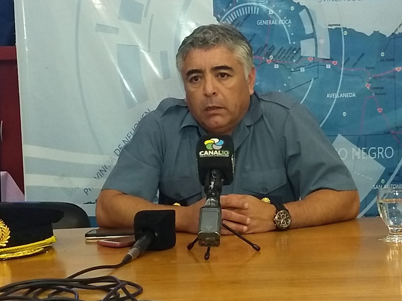Jefe de Toxicomanía de la Policía de Río Negro, Carlos Bruno.